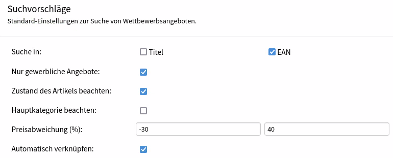 Suchvorschläge