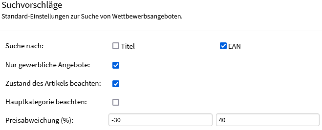 Suchvorschläge