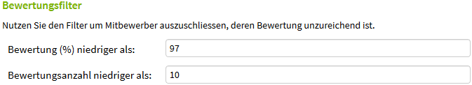 Strategie - Bewertung