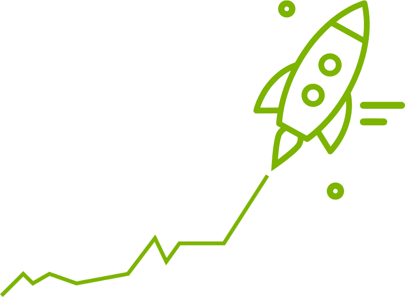 Amazon Preisoptimierung: Grafik mit Rakete, die steil abhebt